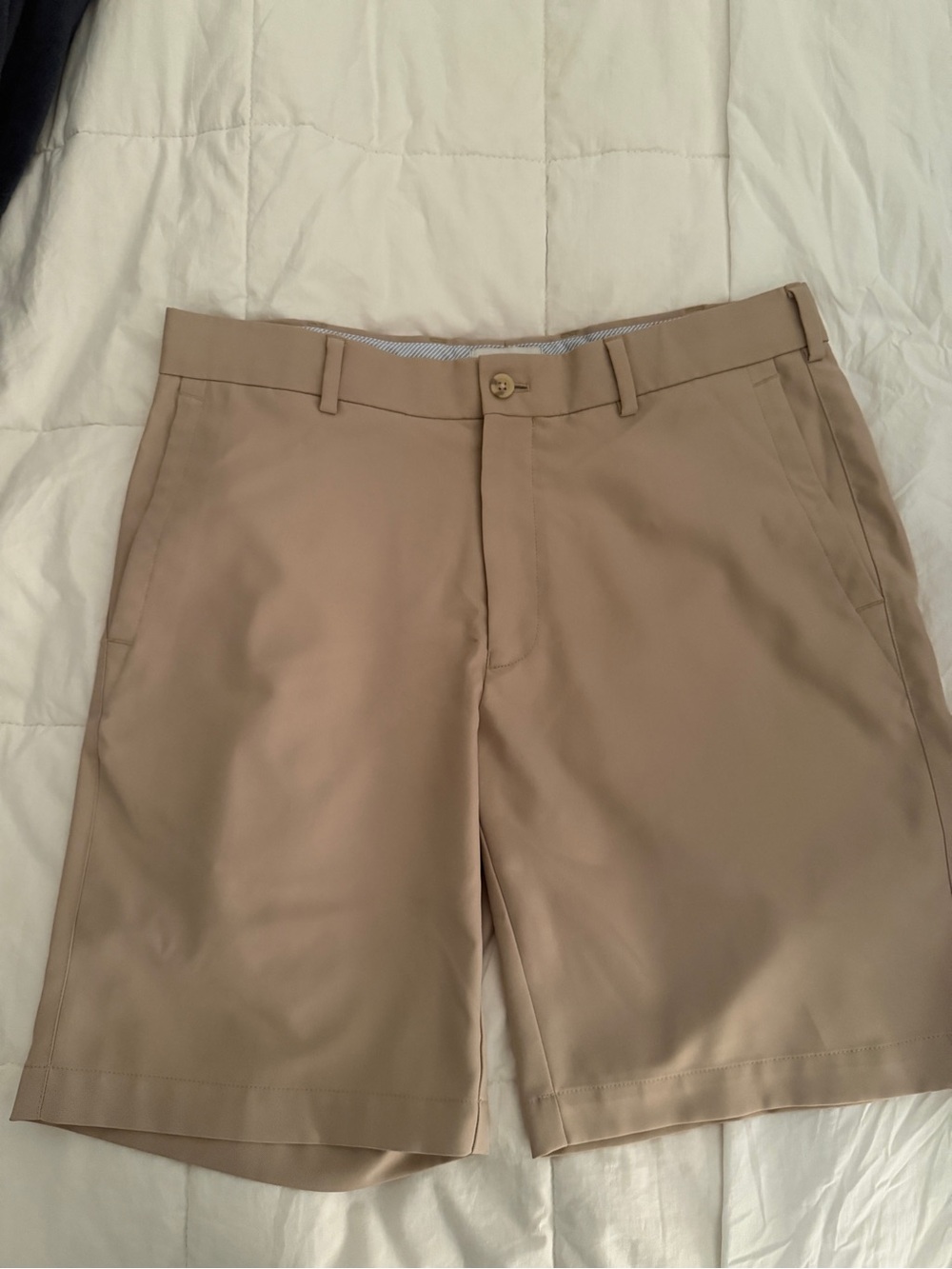 Peter Millar Men's Classic Khaki Shorts